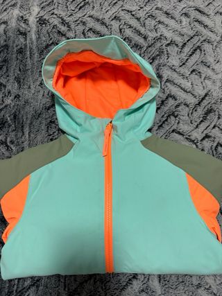 Chaqueta O'Neill niña naranja y verde talla 8