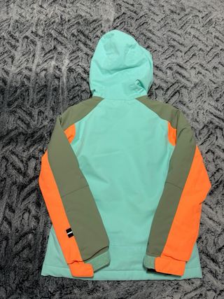 Chaqueta O'Neill niña naranja y verde talla 8