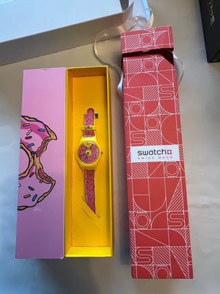 Swatch The Simpsons Donut Watch