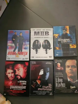 Lote 6 Películas DVD Acción/Aventura