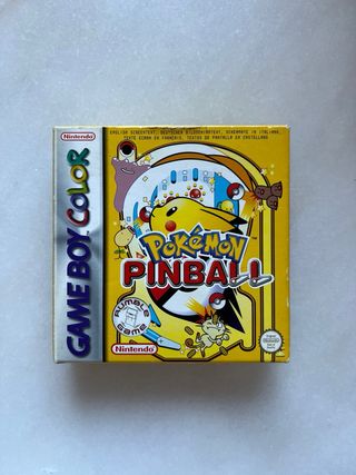 Pokemon Pinball Game Boy Color Nintendo