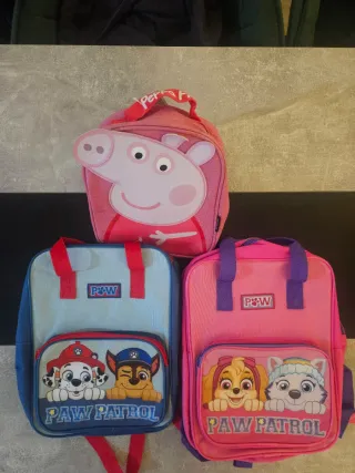 Lote de Mochilas , estiches  Disney,