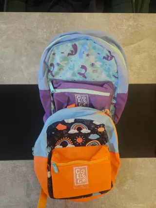 Lote de Mochilas , estiches  Disney,