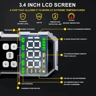 Arrancador Batería 4X4, Coches, Furgonetas, Barcos