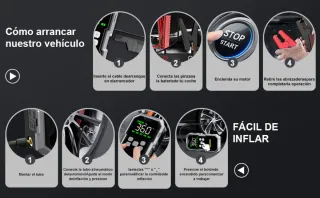 Arrancador Batería 4X4, Coches, Furgonetas, Barcos