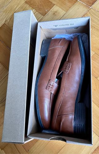 Mocasines Clarks Marrones Talla 39.5
