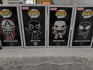 Pack Funko Pop simbiontes