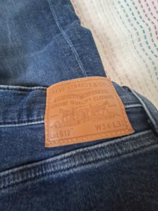 Pantalones Levis Azules W34 L12