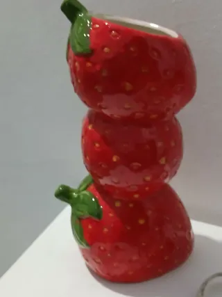 Vaso Ceramica Fragola Made in Italy
