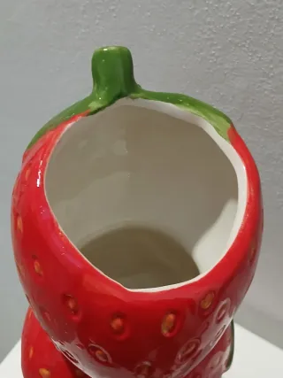 Vaso Ceramica Fragola Made in Italy