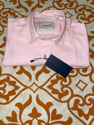 Camisa Polo Club Rosa Talla S