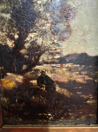 Cuadro de arte paisaje