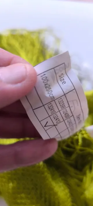 Juego 4 cortinas hilo seda verde