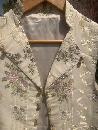 Chaleco Fallero Talla M  Floral