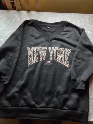 SHEIN Sudadera Talla Grande Mujer 7XL 15 e las dos