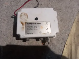Amplificador TV para caravana o autocaravana.