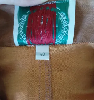 Vestido C2C Talla M Marrón