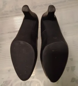 Zapatos de tacón negros Paco Herrero