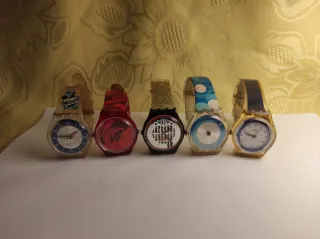 Lotto 5 Orologi Swatch Vintage