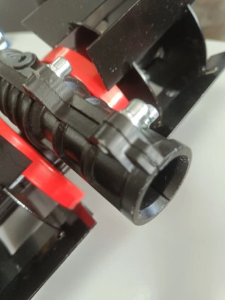 Rueda desbrozadora para cortadora de césped