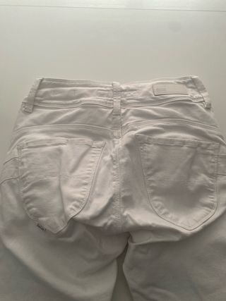 Pantalón vaquero blanco Salsa Talla S/36