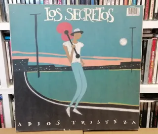 LOS SECRETOS "ADIÓS TRISTEZA" LP VINILO / URQUIJO