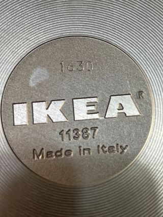 Sartén Ikea Negra Mango Negro
