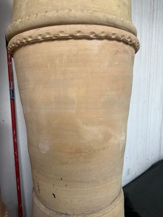Maceteros de terracota artesanales