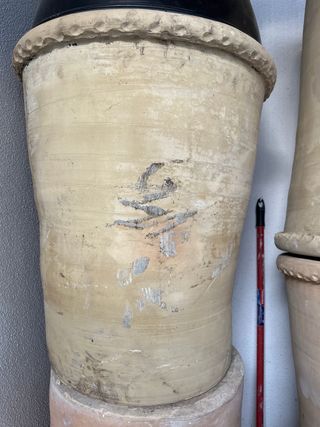 Maceteros de terracota artesanales