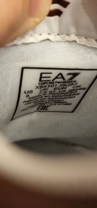 EA7 Emporio Armani Talla 41 1/3(26,4cm)Originales