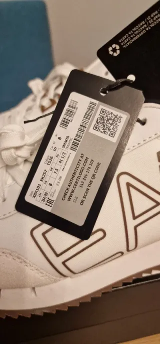 EA7 Emporio Armani Talla 41 1/3(26,4cm)Originales