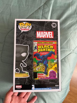 Funko Pop Black Panther Marvel Comics
