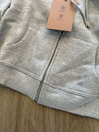 Chaqueta Burberry Mujer Gris Beige