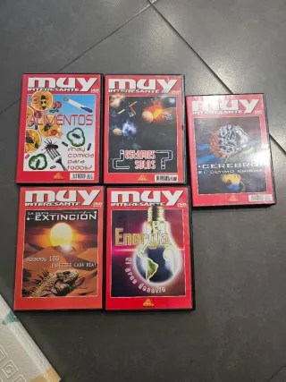 Colección 5 DVDs Muy Interesante