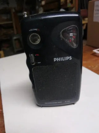 Radio Portátil Philips Negra