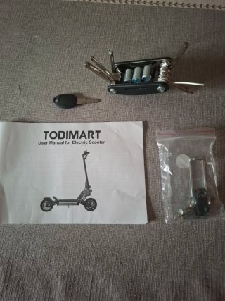 PATINETE ELÉCTRICO TODIMART S9  48V/20,8Ah 318 kms