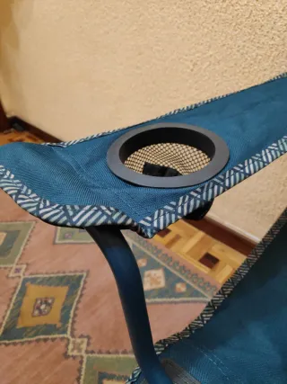 Silla Camping Quechua XL 150kg Azul