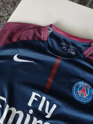 Camiseta PSG Nike Talla M Azul/Rojo