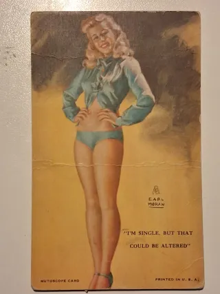 Mutoscope card