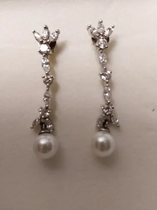 Pendientes Plata Mujer Mackenzie joyas en plata .
