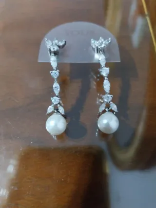 Pendientes Plata Mujer Mackenzie joyas en plata .