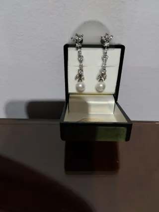 Pendientes Plata Mujer Mackenzie joyas en plata .