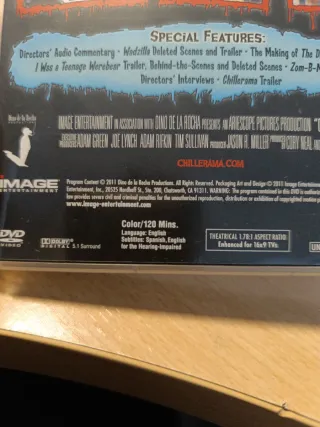 Chillerama Película DVD Cult Horror