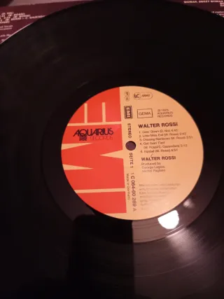 LP Walter Rossi 1976 Hard Rock