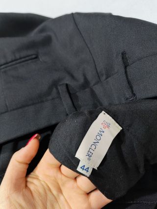 Pantaloni Moncler eleganti neri donna IT44
