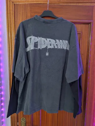 Camiseta Spiderman x Bershka XL