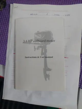 Motor fueraborda Hangkai 3.5cv