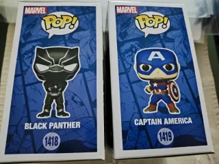 Funko Pop pack doble marvel comics