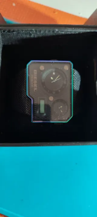 Orologio Diesel Nero oro