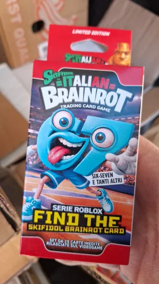 Skifidol Brainrot Trading Card Game Serie Roblox